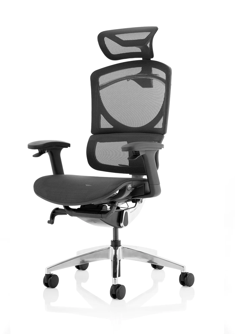 Ergo Click Plus Posture Chair - Black Mesh - NWOF