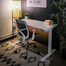 Ökoform Miniöko-Up Height Adjustable Heated Desk - Black - NWOF