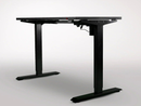 Ökoform Miniöko-Up Height Adjustable Heated Desk - Black - NWOF