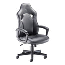 Ludus Level 1 Gaming Chair - Black Faux Leather - NWOF