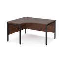 Maestro 25 Ergonomic Desk With Bench Leg - Walnut - NWOF