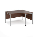 Maestro 25 Ergonomic Desk With Bench Leg - Walnut - NWOF