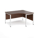 Maestro 25 Ergonomic Desk With Bench Leg - Walnut - NWOF