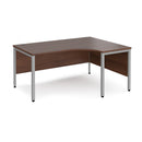 Maestro 25 Ergonomic Desk With Bench Leg - Walnut - NWOF