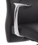 Mien Black & Mink Executive Leather Office Chair - NWOF