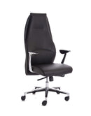 Mien Black Executive Leather Office Chair - NWOF