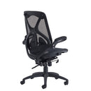 Napier High Mesh Back Operator Chair With Mesh Seat - Black - Flogit2us.com