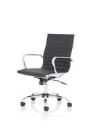 Nola Medium Back Black Bonded Leather Executive Chair - Flogit2us.com