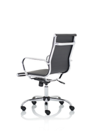 Nola Medium Back Black Bonded Leather Executive Chair - Flogit2us.com