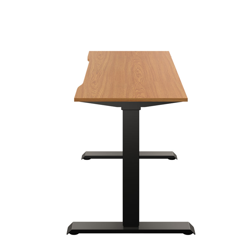 Ökoform Miniöko-Up Height Adjustable Heated Desk - Oak - NWOF