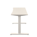 Ökoform Miniöko-Up Height Adjustable Heated Desk - White - NWOF