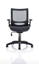 Fuller Task Operator Mesh With Folding Arms - Flogit2us.com