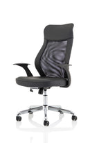 Baye Mesh and Leather Operator Chair - Flogit2us.com