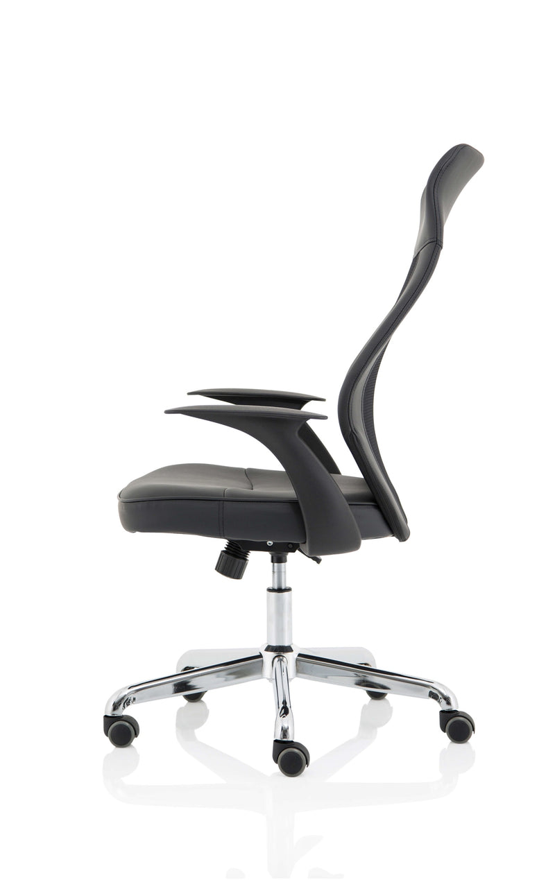 Baye Mesh and Leather Operator Chair - Flogit2us.com