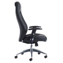 Odessa High Back Executive Chair - Black Faux Leather - Flogit2us.com