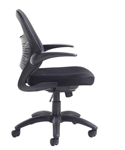 Orion Mesh Back Operators Chair - Black - Flogit2us.com