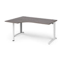 TR10 Ergonomic Desk - Grey Oak - NWOF