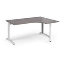 TR10 Ergonomic Desk - Grey Oak - NWOF