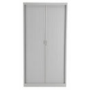 TC Steel Open Tambour Cupboard - Grey - NWOF