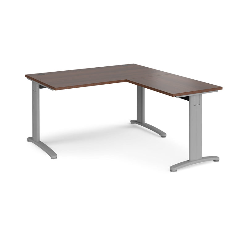 TR10 Desk With Return - Walnut - NWOF