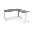 TR10 Desk With Return - Grey Oak - NWOF
