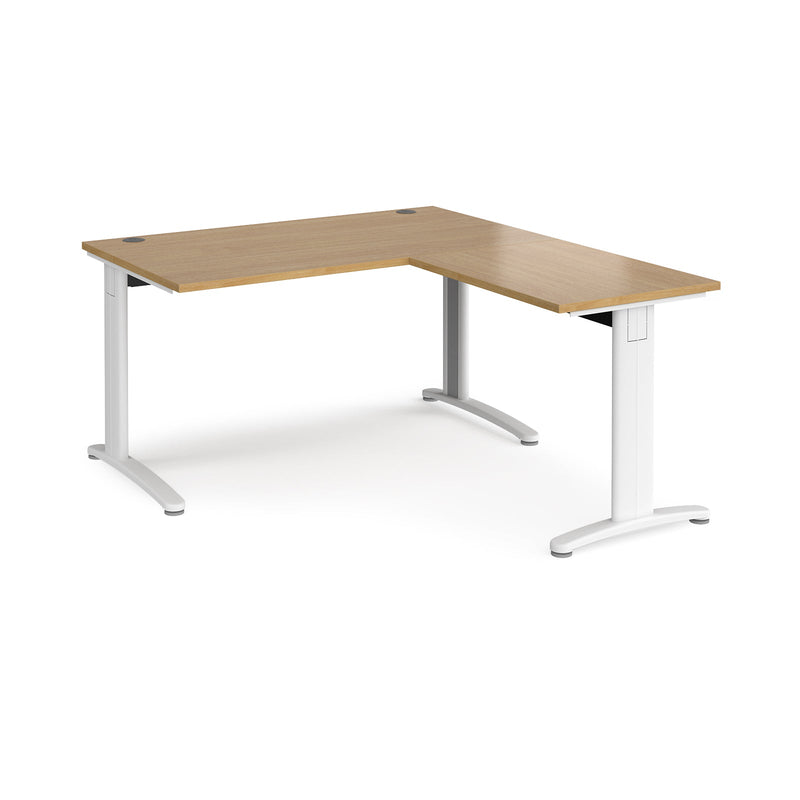 TR10 Desk With Return - Oak - NWOF