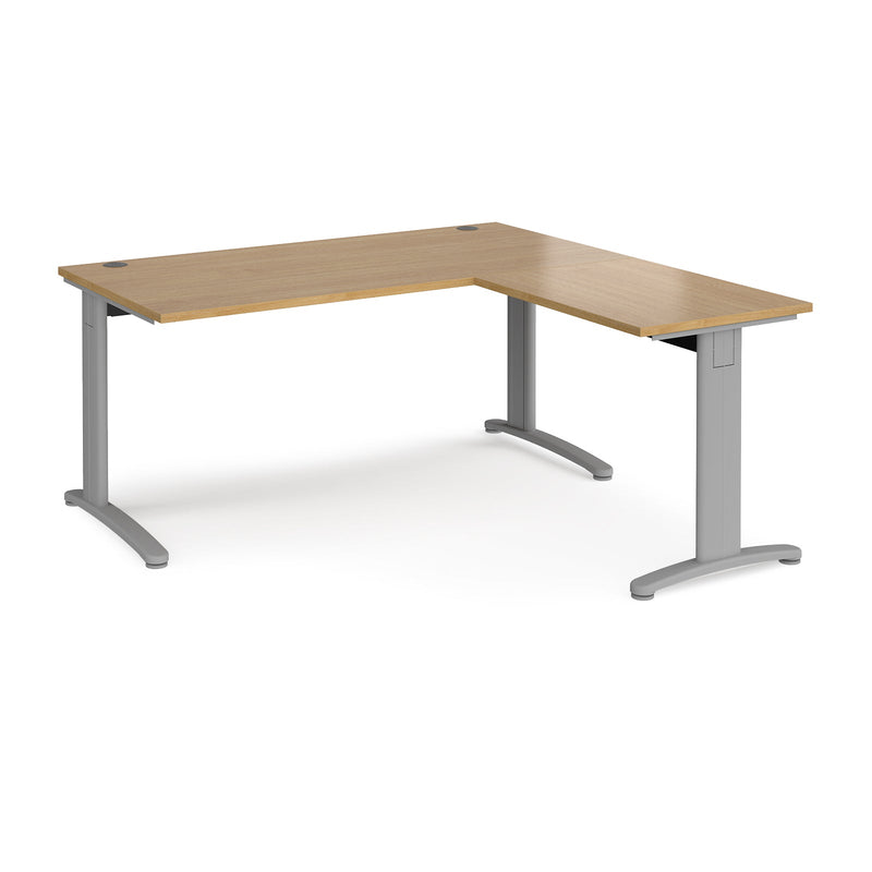 TR10 Desk With Return - Oak - NWOF