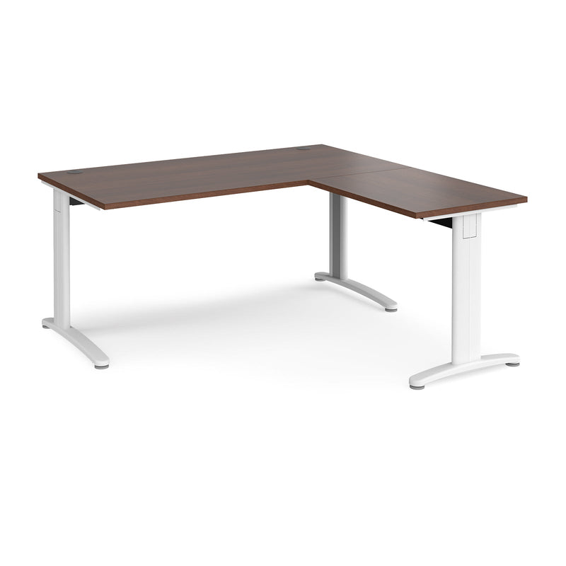 TR10 Desk With Return - Walnut - NWOF