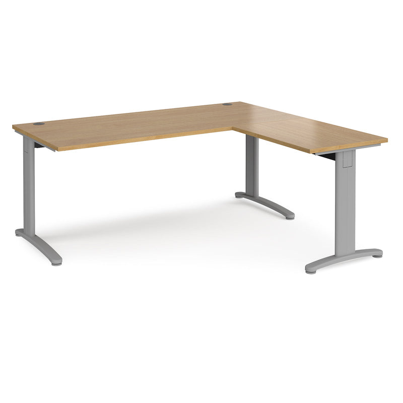 TR10 Desk With Return - Oak - NWOF