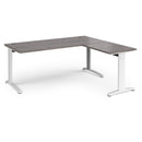 TR10 Desk With Return - Grey Oak - NWOF