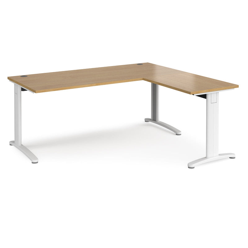 TR10 Desk With Return - Oak - NWOF