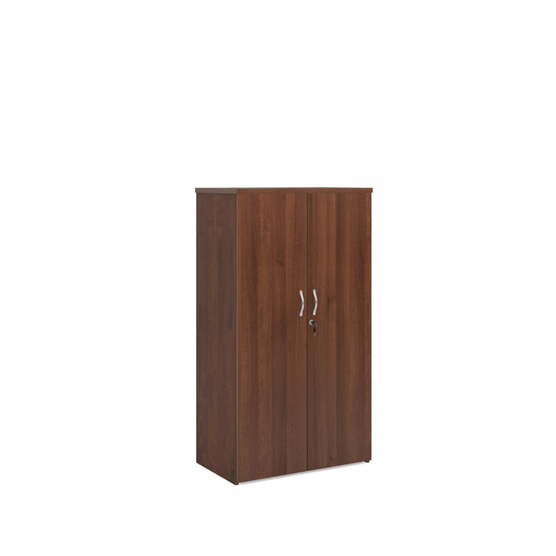 Universal Double Door Cupboard - Walnut - Flogit2us.com