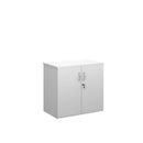 Universal Double Door Cupboard - White - Flogit2us.com
