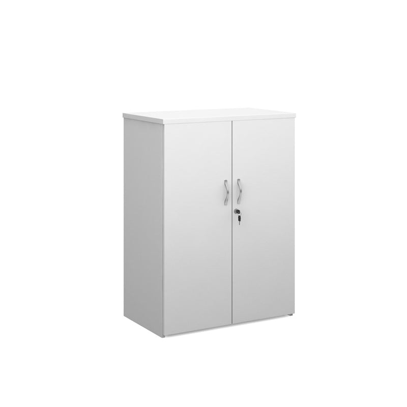 Universal Double Door Cupboard - White - Flogit2us.com