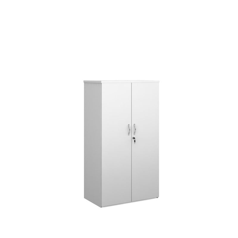 Universal Double Door Cupboard - White - Flogit2us.com