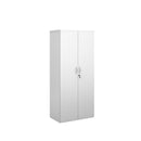 Universal Double Door Cupboard - White - Flogit2us.com