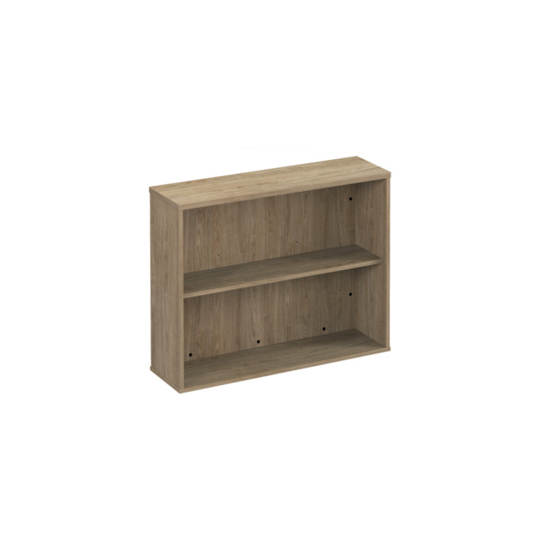 Anson Executive Surface Mounted Bookcase - Barcelona Walnut - NWOF