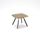 Anson Executive Square Meeting Table With A-Frame Legs - Barcelona Walnut - NWOF