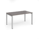Connex Single Desk - Grey Oak - NWOF