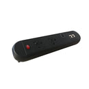 Chroma Clip-On Power Module 2 x UK Sockets, 1 x Twin USB Fast Charge & 2 x RJ45 Sockets - NWOF