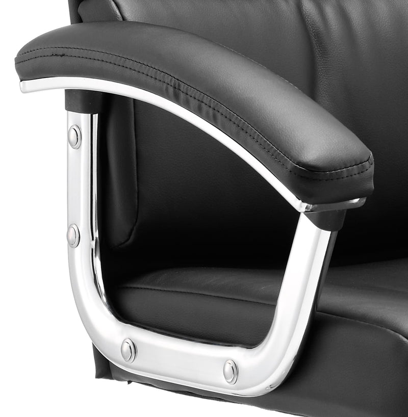 Desire Executive Chair Black With Arms & Headrest - NWOF