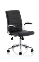 Ezra Executive Black Leather Chair - NWOF