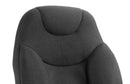 Galaxy Task Operator Chair Black Fabric With Arms - NWOF