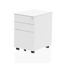 Impulse Steel Mobile Pedestal - White - NWOF