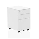 Impulse Steel Mobile Pedestal - White - NWOF