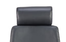 Onyx Ergo Posture Chair Black Bonded Leather With Headrest & Arms - NWOF