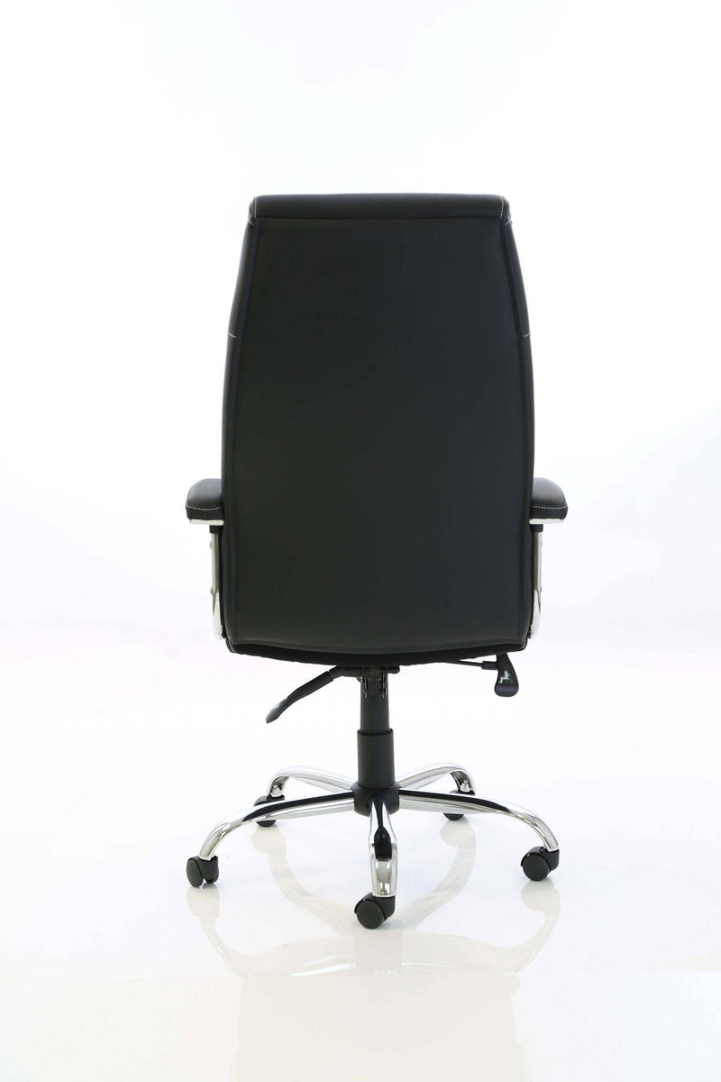 Penza Executive Black Leather Chair - NWOF