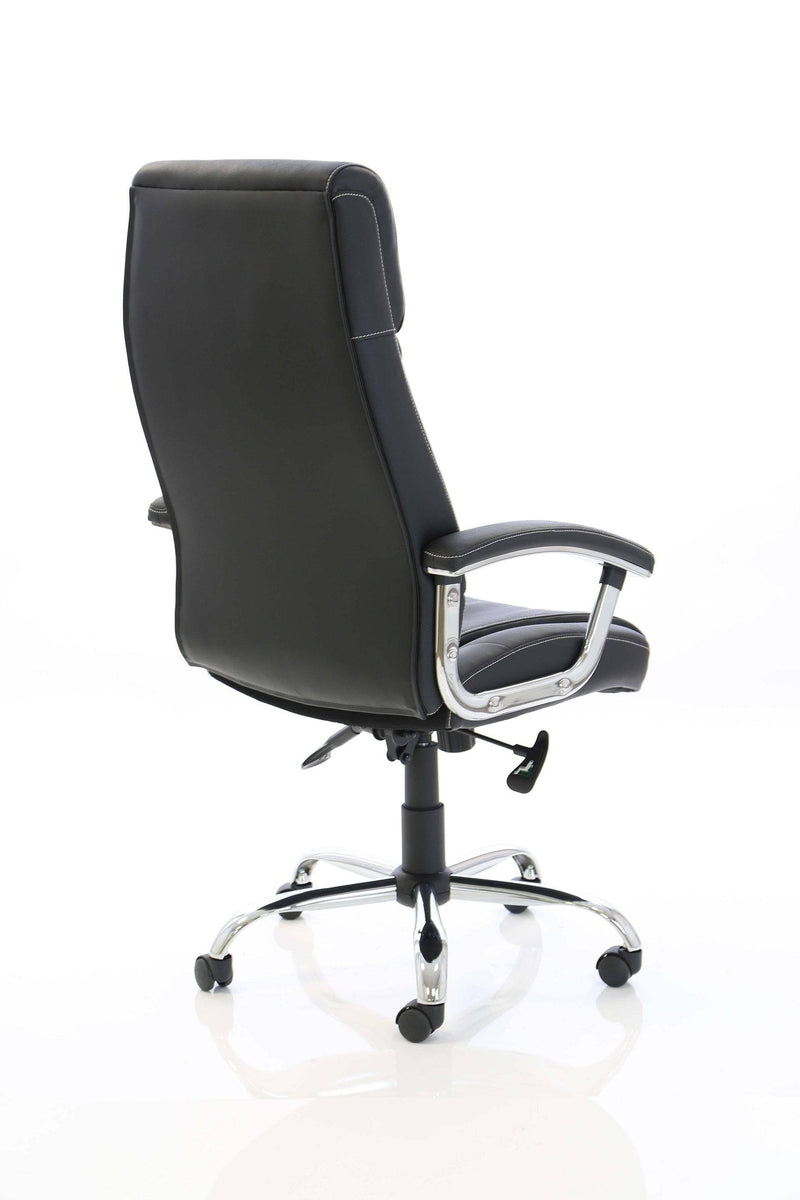 Penza Executive Black Leather Chair - NWOF