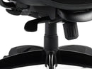 Stealth Shadow Ergo Posture Black Airmesh Seat And Mesh Back Chair With Arms & Headrest - NWOF