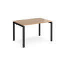 Adapt Single Desk 800mm Deep - Beech - NWOF